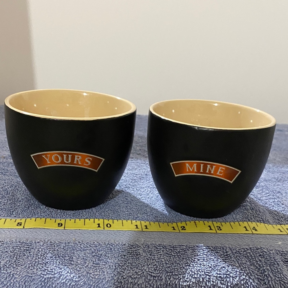 Set of Mugs Yours and Mine